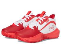 Under Armour Elementary School Lock 7 Unisex Kids Sneakers, (104) White/Red/Racer Red, 23.0 cm