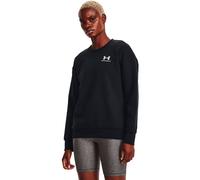 Under Armour Essential Fleece Crew Sweatshirt Black M Women