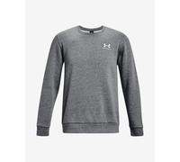 Under Armour Mens Essential Fleece Crew Sweater Grey S