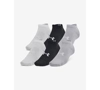Under Armour Essential Low Cut Socks Black/Halo Grey - 6 pairs
