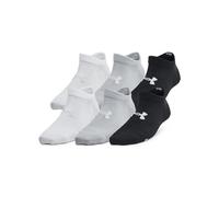 UNDER ARMOUR Junior Unisex Training Essential No Show 6pack Socks - Black, Black, Size M Black