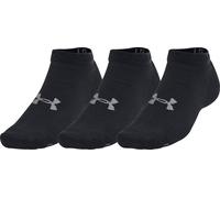 Under Armour Essentials 3 Pack Low Socks Black Arch Support Gym Training Mens
