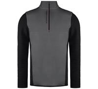Under Armour Evolution Daytona Mens Grey-Black Hybrid Golf Sweater - Size Small