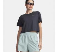 Under Armour Explore Trail Run Graphic Short Sleeve T-shirt Black L Woman