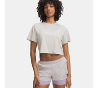 Under Armour Explor Trail Run Graphic Running Shirt Women's White - Summer White/Purple Crest XS