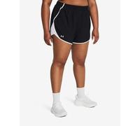 Under Armour Fly-By 3" Shorts Black White Women - 1X