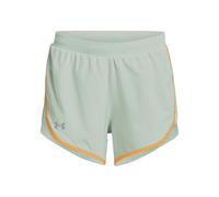 Under Armour Fly-By Elite 3in Shorts Women - Green, Orange, Size XS