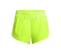 Under Armour Fly By 3in Shorts Yellow XL Women