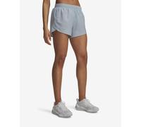 Under Armour Fly By 3´´ Shorts Blue L Woman