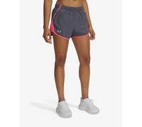 Under Armour Fly-By Shorts Grey Pink Women - XL