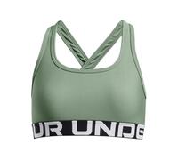 Under Armour Girls' Crossback Bra, Comfortable Sports Bra with HeatGear® Fabric, Fast-Drying Workout and Training Bra