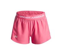Under Armour G Tech Play Up Short - Super Pink/Super Pink/White - YXS