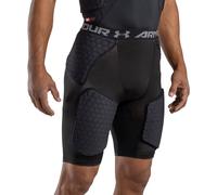 Under Armour Gameday Pro 5-Pad Football Compression Girdle Shorts with UA HeatGear & McDavid HEX Technology Moisture Wicking Protection (Youth)