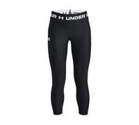 Under Armour Girls Ankle Crop Leggings, Black, M EU