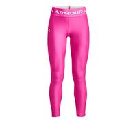 UNDER ARMOUR Girls Training Armour Leggings - Pink, Pink, Size Xl Pink