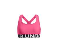 Under Armour Girls' Crossback Bra, Comfortable Sports Bra with HeatGear® Fabric, Fast-Drying Workout and Training Bra