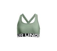 Under Armour Girls' Crossback Bra, Comfortable Sports Bra with HeatGear® Fabric, Fast-Drying Workout and Training Bra