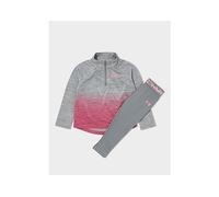 Under Armour Girls' Fade 1/4 Zip Track Top/Leggings Set Infant - Grey - Kids 3-6M