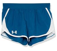 Under Armour Girls' Fly by Shorts, (426) Varsity Blue / / White, XL