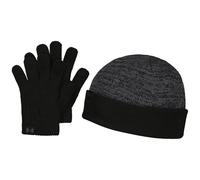 Under Armour Girl's G Beanie/Glove Combo Hat Black
