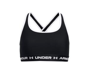 Under Armour Girl's G Crossback Mid Solid Shirt, YSM