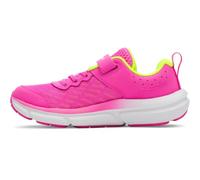 Under Armour - - Girls' GPS Assert 10 Ac Trainers, 652 Rebel Pink High Vis Yellow White, 1 UK