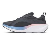 Under Armour Girls' Grade School Charged Assert 11 Trainers, 016 Anthracite Posh Pink Blue Float, 3.5 UK