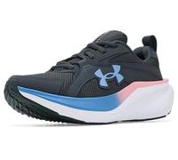 Under Armour Girls' Grade School Charged Assert 11 Trainers, 016 Anthracite Posh Pink Blue Float, 4.5 UK