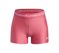 Under Armour Girls' HeatGear Shorty, (600) Bittersweet Pink / / White, Youth X-Large