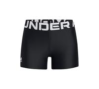 Under Armour Girls HeatGear Shorty, Comfortable, Moisture-Wicking Girls' Gym Shorts, Chafe-Free Compression Shorts for Training Black
