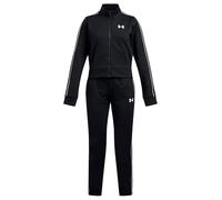 Under Armour Girl's Icon Knit Crop Tracksuit - Size M, Black, 12 Years