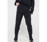 UNDER ARMOUR Girls Rival Fleece Joggers - Black/White, Black / / White, Size M=9-10 Years Black / / White