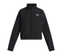 Under Armour Girls Rival Woven Jacket Colour: Black, Size: Youth Extra Large 160-170CM