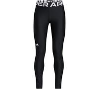 Under Armour Girls Solid Patterned Shapewear Leggings in Black - Size 7-8Y