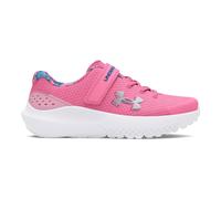 Under Armour Girls Surge 4 AC Printed Running Shoes Size: UK 12c, Colour: Pink