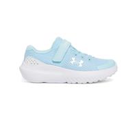 Under Armour Girls' Surge 4, Athletic Shoes for Girls with Adjustable Easy-Use Hook-and-Loop Fastener, Children's Shoes with Cushioning