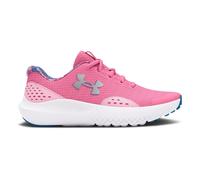 Under Armour Girls Surge 4 Printed Running Shoes Size: UK 3.5, Colour: Pink