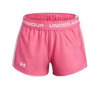 Under Armour Girls Tech Play Up Short Colour: Pink, Size: Youth Large 150-160CM