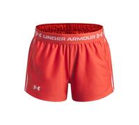 Under Armour Girl's Tech Play Up Shorts Venom Red/White S S