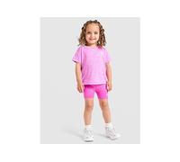 Under Armour Girls' Tech Twist T-Shirt/Shorts Set Infant - Pink 0-3M