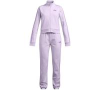 Under Armour Girls Icon Knit Crop Tracksuit Colour: Lilac, Size: Youth Extra Large 160-170CM