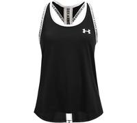 UNDER ARMOUR Girls Knockout Tank, Black/ White, Size S=7-8 Years Black/ White