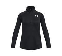 Under Armour Girl's UA Tech Graphic 1/2 Zip Shirt Black