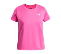Under Armour Girl's Tech T-Shirt Pink Frenzy/White XL XL