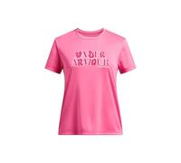 Under Armour Girls' Tech Wordmark Short Sleeve, Comfortable Girls' T-Shirt with Fast-Drying Material, Breathable Sports T-Shirt for Girls