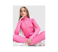 Under Armour Girls' Wordmark 1/2 Zip Top Junior - Pink - Kids 8-9Y