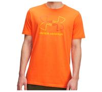 Under Armour Global Line Foundation Updated Short Sleeve, Super-Soft and Comfortable Men's T-Shirt, Fast-Drying Gym Tee for Training and Casual Wear,Orange Base/Surplus Orange/Squad Orange,LG