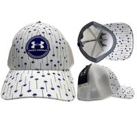 Under Armour Golf Iso Chill Graphic Print Fitted Golf Cap - M/L OR L/XL