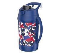 Under Armour Half Gallon Water Bottle Insulated, 64oz Insulated Water Bottle with Handle, Fence Hook, Leak Resistant, for Baseball, Football & More, R