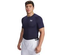 Under Armour Heat Gear Compression Short Sleeve T-Shirt - Midnight Navy / / White - S